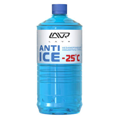 Незамерзающий омыватель стекол Lavr Anti-ice -25С 1000мл Ln1310 LN1310
