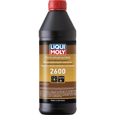 Синтетическая гидравлическая жидкость Zentralhydraulik-Oil 2600, 1л 21603 LIQUI MOLY