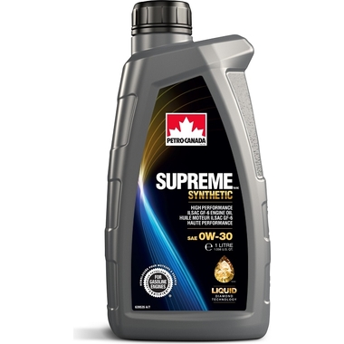 Моторное масло PETRO-CANADA SUPREME SYNTHETIC 0W-30 1л MOSYN03C12