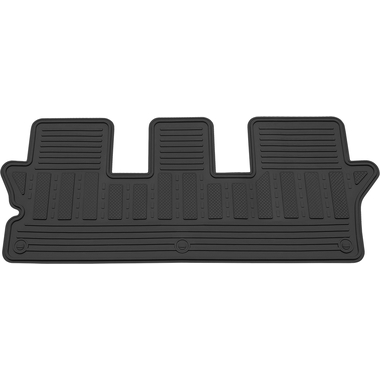 Салонный резиновый коврик REZKON для Kia Sorento Prime 15-20 3-ий ряд черный 1021025400