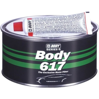 Шпатлевка HB BODY 617 NANO FIBER POLYESTER FILLER 1 кг 6170600001