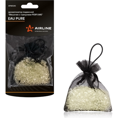 Подвесной ароматизатор Airline Perfume мешочек с гранулами, EAU PURE AFME243