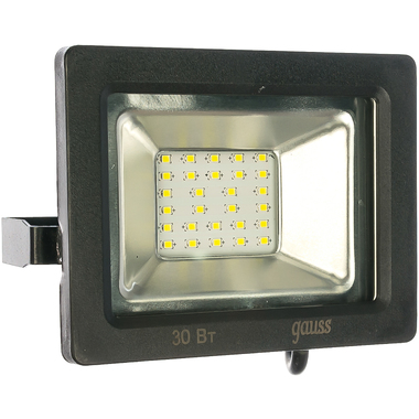 Светодиодный прожектор Gauss LED 30W COB 613100330