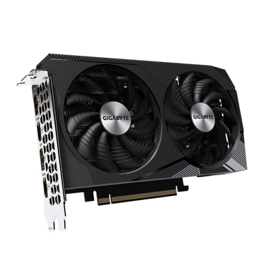 Видеокарта Gigabyte PCI-E nVidia GeForce RTX 3060 8G GAMING OC (8Gb/GDDR6/128bit/HDMI, DP) RTL (GV-N3060GAMING OC-8GD)