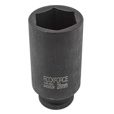 Головка ударная глубокая 1/2'', 28мм (6гр.) ROCKFORCE RF-4458528