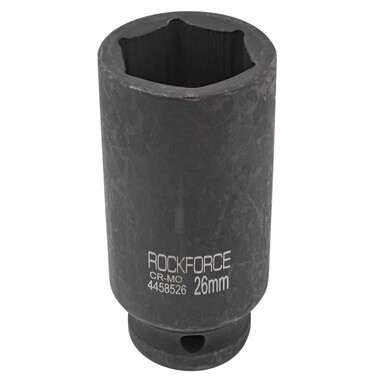 Головка ударная глубокая 1/2'', 26мм (6гр.) ROCKFORCE RF-4458526