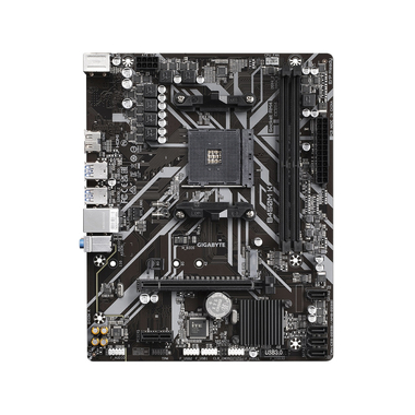 Материнская плата GIGABYTE B450M K (AM4/B450/2xDDR4/mATX/HDMI) (B450M K)