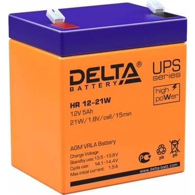 Батарея аккумуляторная Delta HR 12-21 W