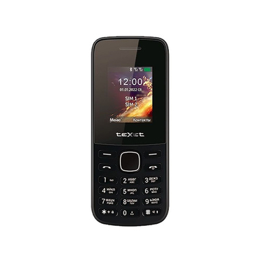 Сотовый телефон teXet TM-117 Black