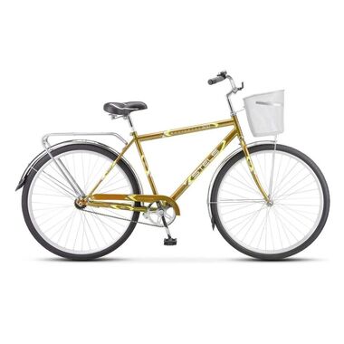 Велосипед STELS Navigator-300 C GENT 28" Z010*LU085341*LU091395 *20" Светло-коричневый +корзина