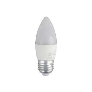 Светодиодная лампа ЭРА ECO LED B35-8W-827-E27, свеча, теплый Б0030020 ERA