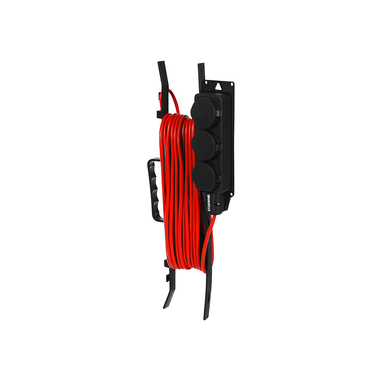Удлинитель универсальный силовой 3 розетки 10 м оранжевый Starwind ST-PS3.10/B