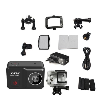 Экшн-камера X-Try XTC502 Gimbal Real 4K/60FPS WDR Wi-Fi Power 865595