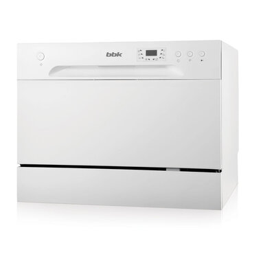 Посудомоечная машина, белый BBK 55-DW012D