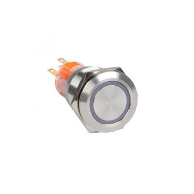Кнопка EKF PROxima S-Pro67, 19 мм, без фиксации, с белой подсветкой, 230В s-pro67-151
