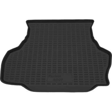 Пластиковый коврик в багажник REZKON черный для LADA ВАЗ 2115 5039010200