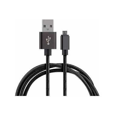 Кабель ENERGY ET-25 USB/MicroUSB, цвет - черный 104102