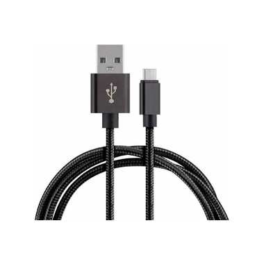 Кабель ENERGY ET-25 USB/Type-C, черный 104103