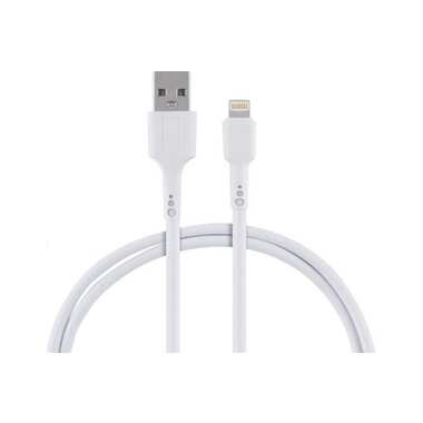 Кабель ENERGY ET-31-2 USB/Lightning, цвет - белый 104116