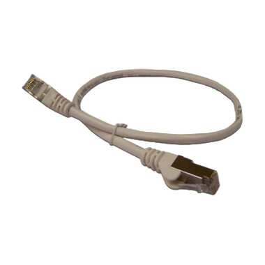 Патч-корд LANMASTER RJ45 - RJ45, 4 пары, FTP, категория 6, 5 м, серый, LAN6-S45-45-5.0-GY