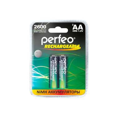 Аккумулятор Perfeo AA2600mAh/2BL Пластик 30014781