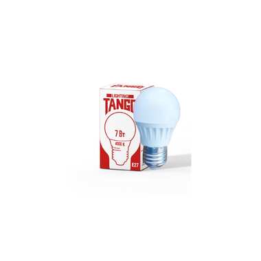 Светодиодная лампа TANGO 7W E27 шарик 4000K 220V LED G45-7W-E27-W 1003962