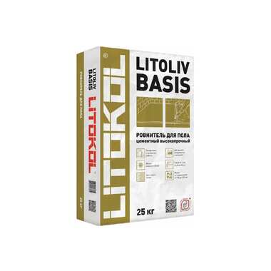 Ровнитель для пола LITOKOL LitoLiv BASIS 25 кг 323450002