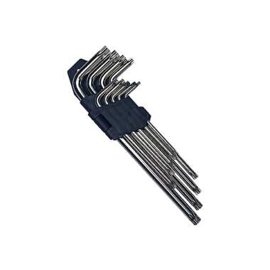 Набор средних ключей vertextools № 2 Torx 9 предметов 1631-02