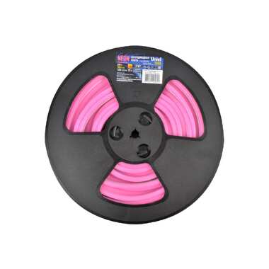 Светодиодная лента Uniel NEON ULS-N11-2835-120LED/m-8mm-IP67-DC24V-10W/m-15M-PINK UL-00009104