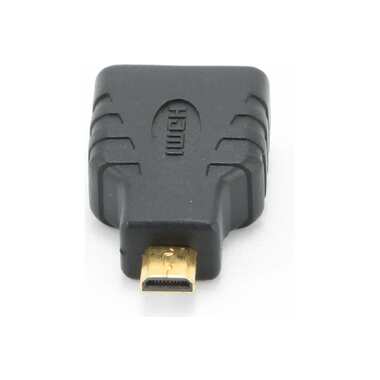 Переходник Cablexpert HDMI - microHDMI 19F/19M, золотые разъемы, пакет A-HDMI-FD