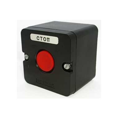 Кнопочный пост ПКЕ TDM 212-1 У3, красная кнопка, IP40 SQ0742-0001