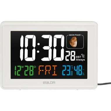 Часы с функцией термометра BALDR B0359STHR-WHITE