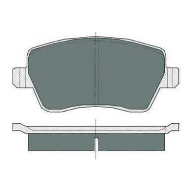 Тормозные колодки 4 шт SCT SP383 SCT GERMANY