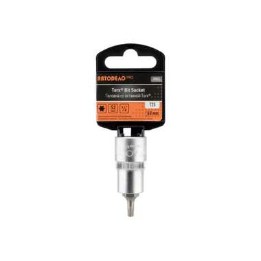 Головка PRO со вставкой TORX T25, 1/2"DR, 60 мм АвтоDело 39005