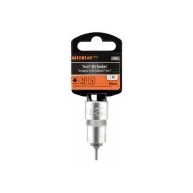 Головка PRO со вставкой TORX T10, 1/2"DR, 60 мм АвтоDело 39002