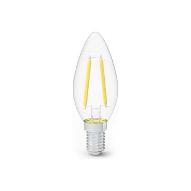 Лампа Gauss Filament Свеча 7W 550lm 2700К Е14 LED (3 лампы в упаковке) 1/20 103901107T