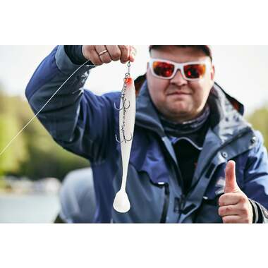 Виброхвосты Lucky John LJ 3D BBS Series GIANT KUBIRA SWIM SHAD 10.3in PG17, 1шт 140434-PG17