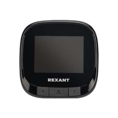 Дверной видеоглазок REXANT dv-111 с дисплеем 2.4" и функцией записи фото 45-1111