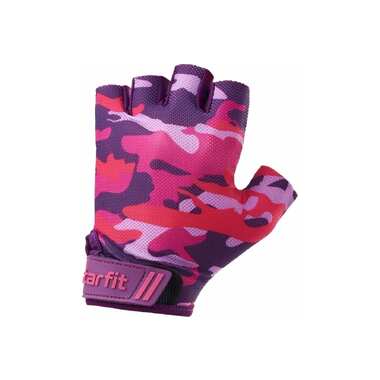 Перчатки для фитнеса Starfit WG-101, розовый камуфляж УТ-00020801