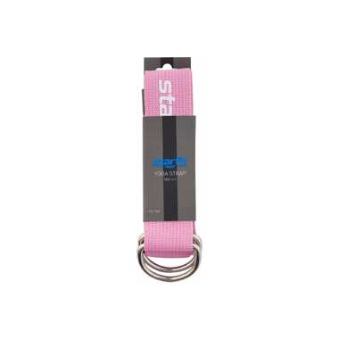 Ремень для йоги Starfit YB-100 180 см, хлопок, розовый пастель УТ-00019276