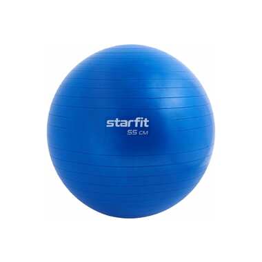 Фитбол Starfit GB-108 55 см, 900 г, антивзрыв, синий УТ-00020573