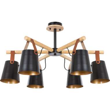 Потолочная люстра ARTE LAMP THOMAS A7032PL-6BK