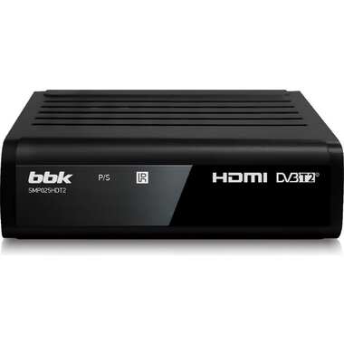 DVB-T2 ресивер, черный BBK SMP025HDT2