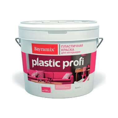 Краска BAYRAMIX Plastik Profi (13.2 кг; 9 л) BPP-132/090