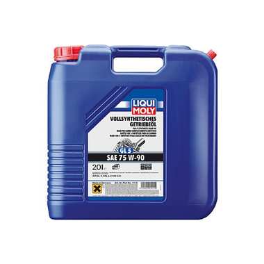 Синтетическое трансмиссионное масло LIQUI MOLY Vollsynthetisches Getriebeoil 75W-90 GL-5 20л 1415