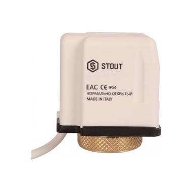 Электротермический компактный сервопривод Stout STE-0010-230001 RG008Q1TGF31ES