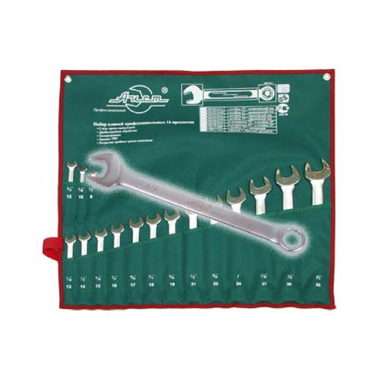 Набор ключей комбинированных 16 предметов AIST 0010116AS-X
