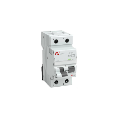 Дифференциальный автомат EKF AVERES DVA-6, 1P+N, 6А, C, 30мА, A, 6кА, SQ rcbo6-1pn-6C-30-a-av