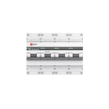 Автоматический выключатель EKF PROxima ВА 47-100 4P, 32А, D, 10kA, SQ mcb47100-4-32D-pro