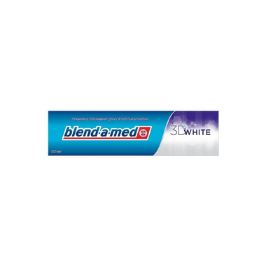 Зубная паста BLEND-A-MED 3D WHITE 100 мл 875 BLEND_A_MED